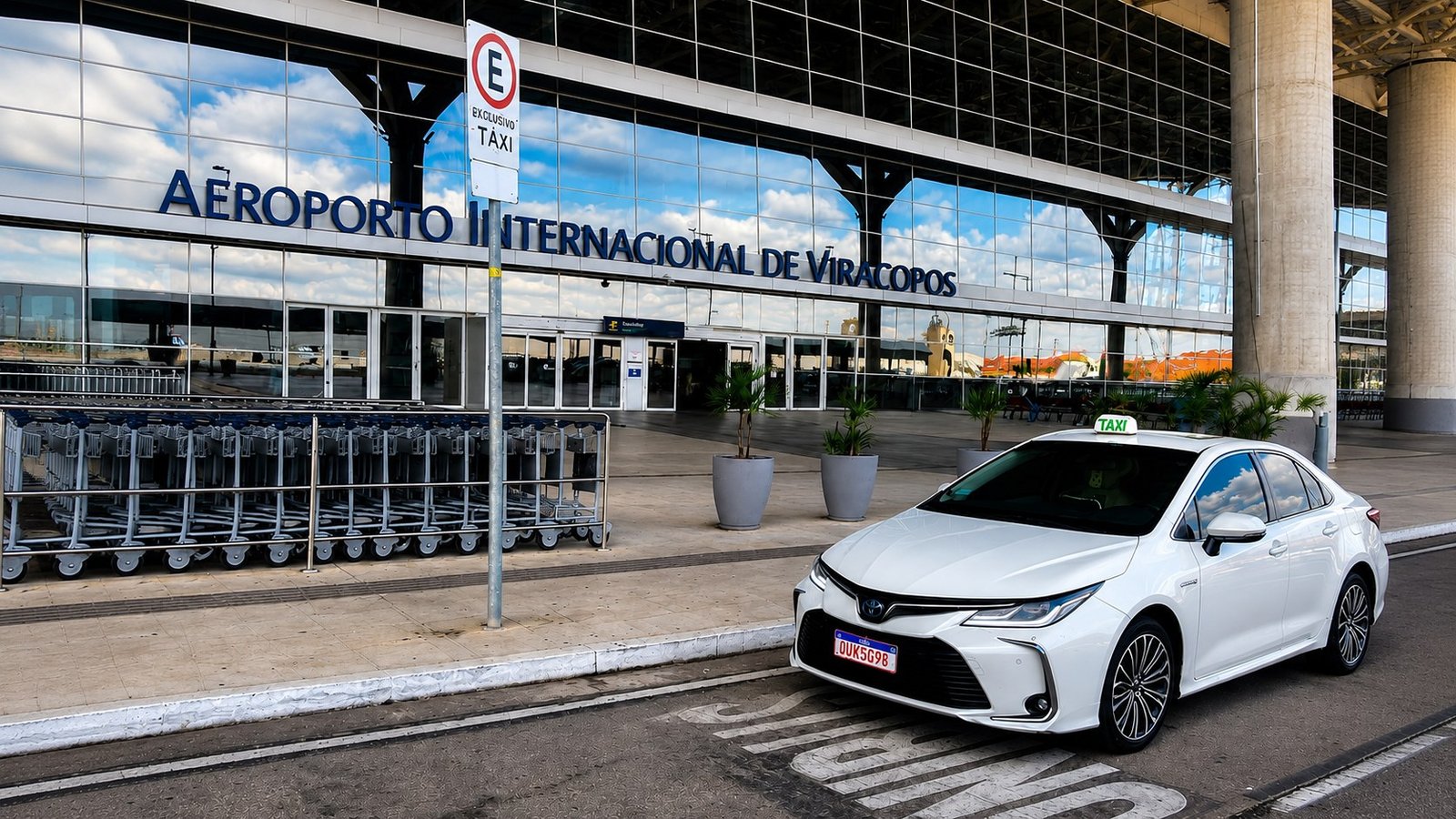 Toyota Corolla Altis no Aeroporto Internacional de Viracopos VCP